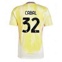 Juventus Juan Cabal #32 Bortatröja 2024-25 Korta ärmar